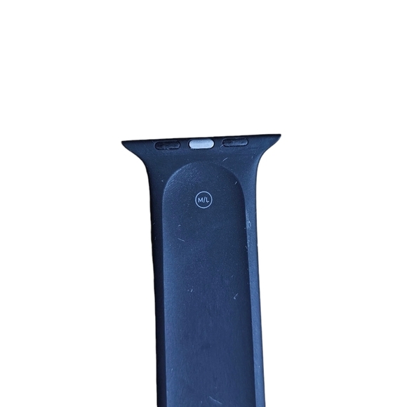 Black Apple Watch Sports Band 42mm size S/M and M/L Included - Picture 4 of 5